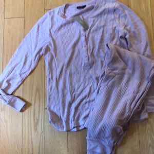 Jcrew thermal PJ/Lounge set